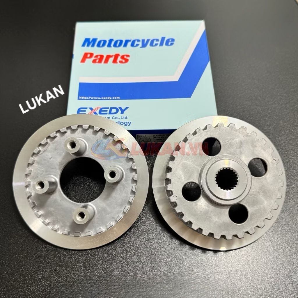 Cặp mặt đế nhôm nồi côn, ly hợp xe WINNER, SONIC 150... EXEDY - Ảnh 4