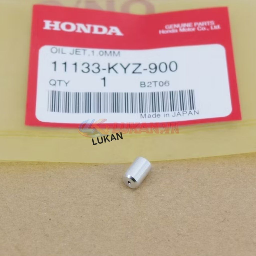 Chốt bơm nhớt, dầu lốc nồi côn FUTURE MẬP, LED, WAVE 125... zin 11133-KYZ-900 - Ảnh 3