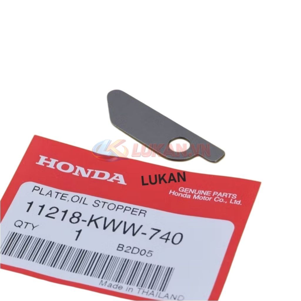 Pass đệm chặn tăng cam, lốc số WAVE S110, RSX, BLADE, A110.... 11218-KWW-780, 11218-KWB-600 - Ảnh 3