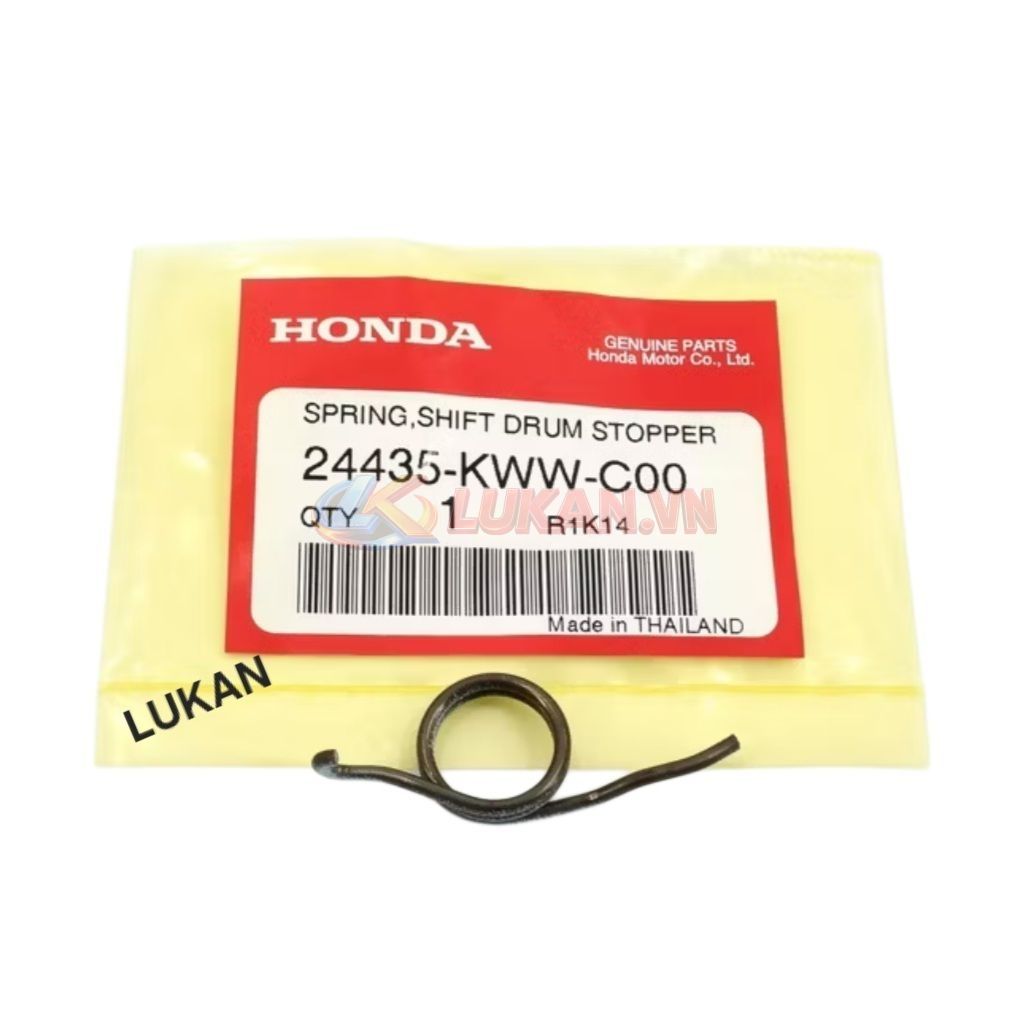 Lò xo cần lăn bông heo nhông số WAVE S110, RSX, BLADE, A110... 24435-KWW-C00 - Ảnh 2