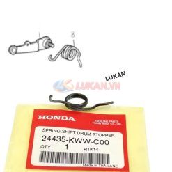 Lò xo cần lăn bông heo nhông số WAVE S110, RSX, BLADE, A110... 24435-KWW-C00