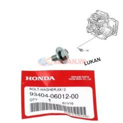 Ốc, bu lông giữ cốt cam đầu quylat xe WAVE S110, RSX, BLADE, A110... 6x12 zin 93404-06012-00