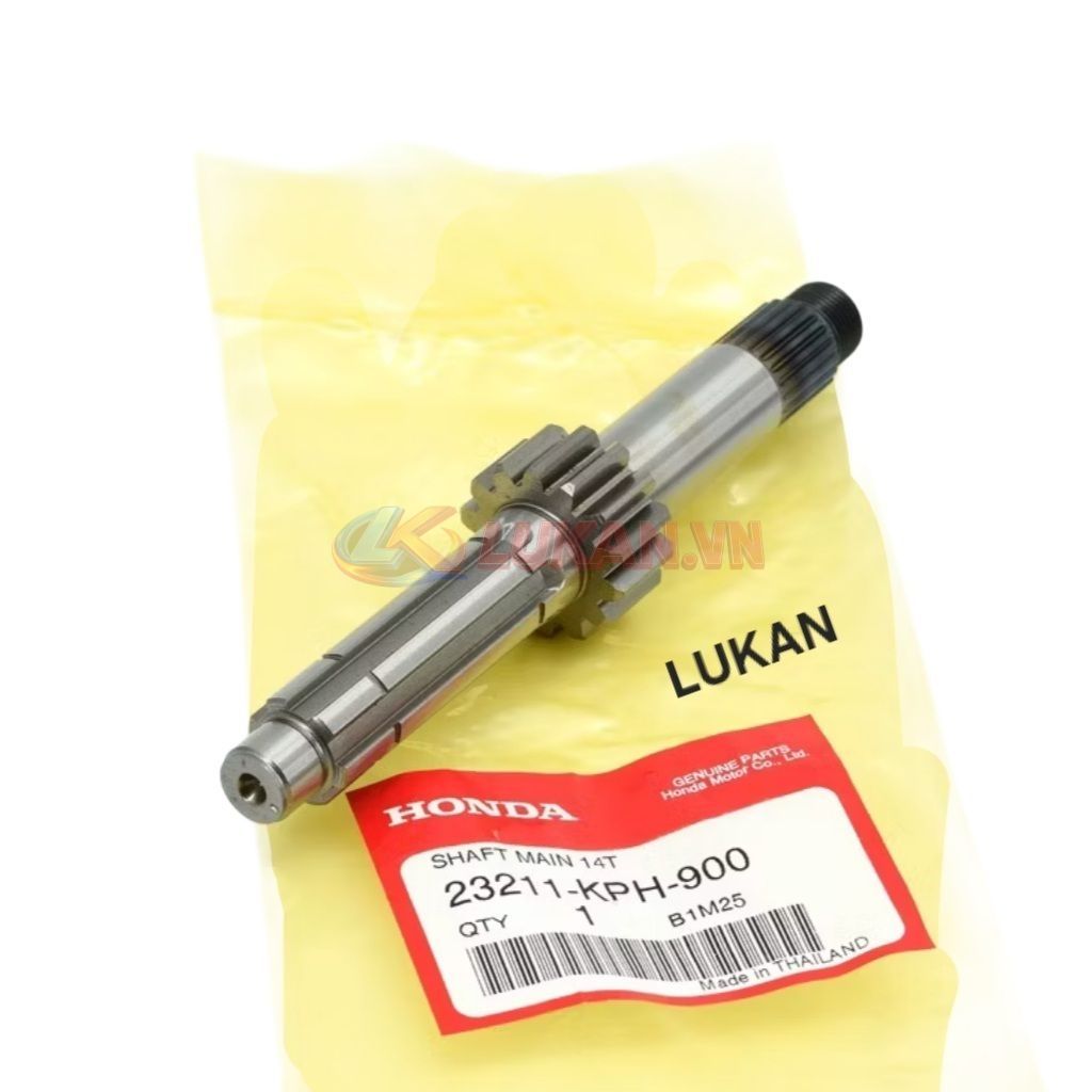 Trục số 1, cốt nhông nồi côn xe FUTURE 2, NEO, MẬP, LED 125.... zin 23211-KPH-900 - Ảnh 3