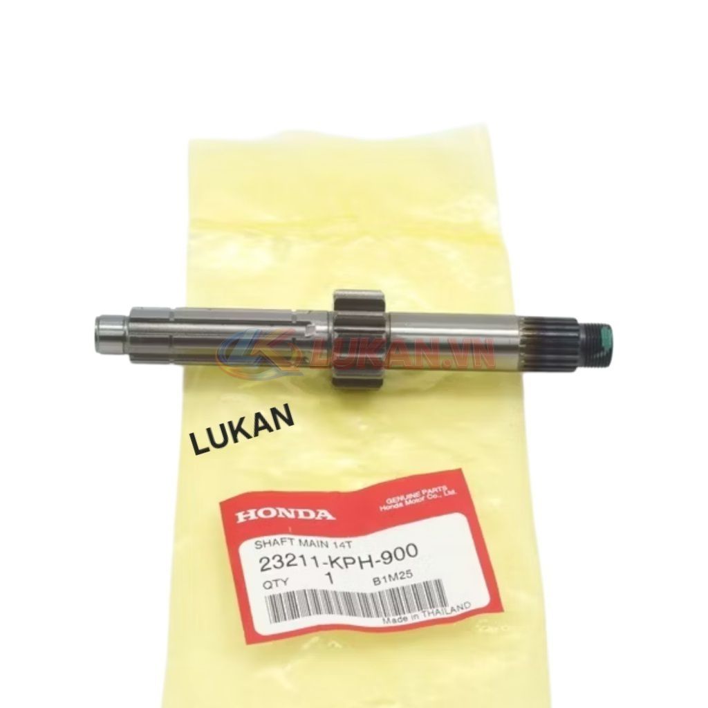 Trục số 1, cốt nhông nồi côn xe FUTURE 2, NEO, MẬP, LED 125.... zin 23211-KPH-900 - Ảnh 2