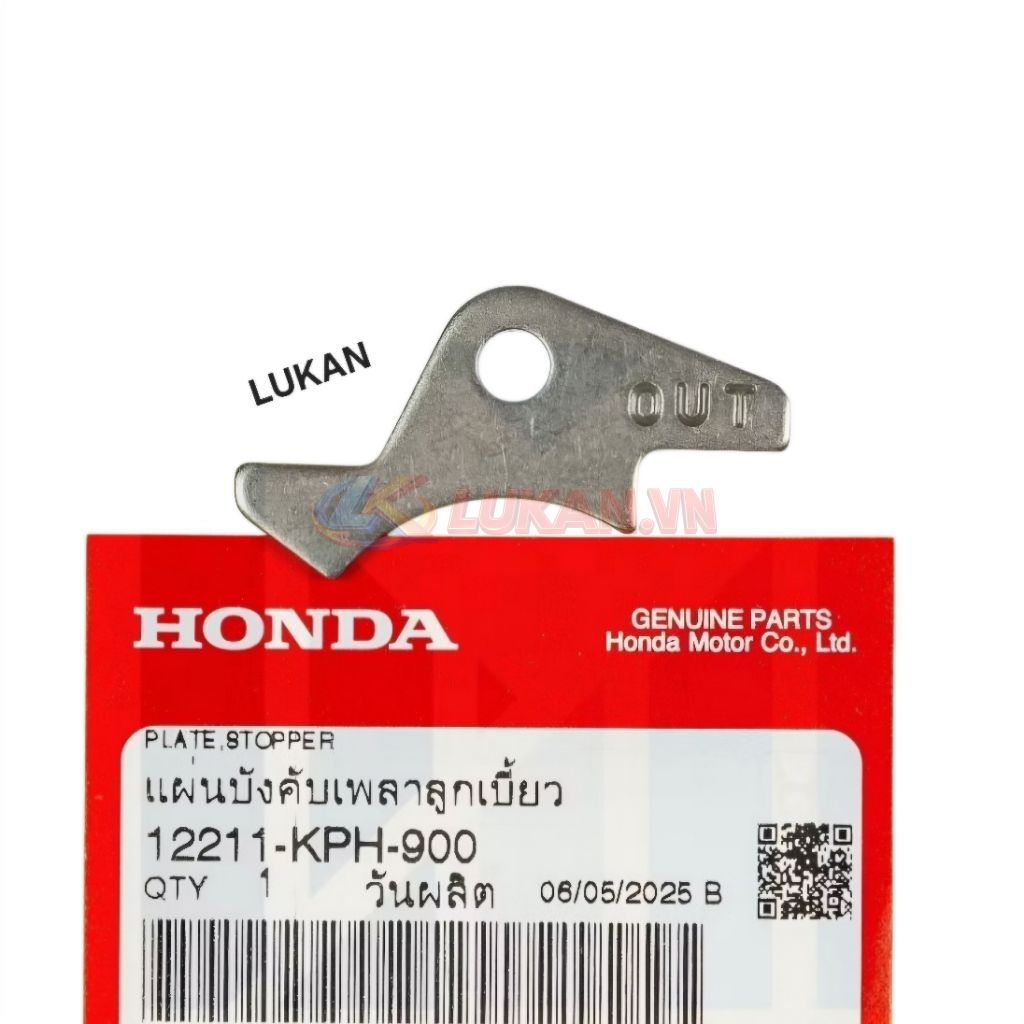 Pass chặn nhông dĩa cam đầu quylat xe FUTURE 2, NEO, X 125.... zin 12211-KPH-900 - Ảnh 4