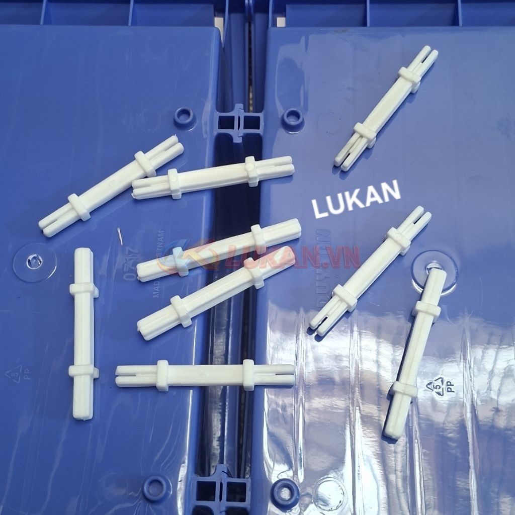 4 chốt cây cắm hộp kệ nhựa, khay dụng cụ Duy Tân lớn nhỏ.... - Ảnh 3