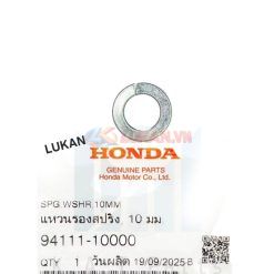 Đệm vênh, lông đền pass chữ Y má phanh DREAM, WAVE, FUTURE.... 10mm zin 94111-10000