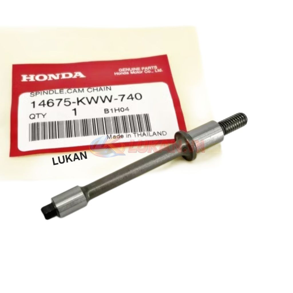 Trục dẫn hướng, cốt bơm nhớt, dầu xe WAVE S110, RSX, BLADE, A110.... zin 14675-KWW-740 - Ảnh 3