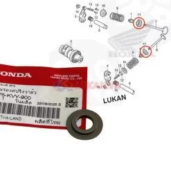 Đệm phẳng, lông đền chân lò xo xupap WAVE S110, RSX, FUTURE 125... zin 14775-KVY-900