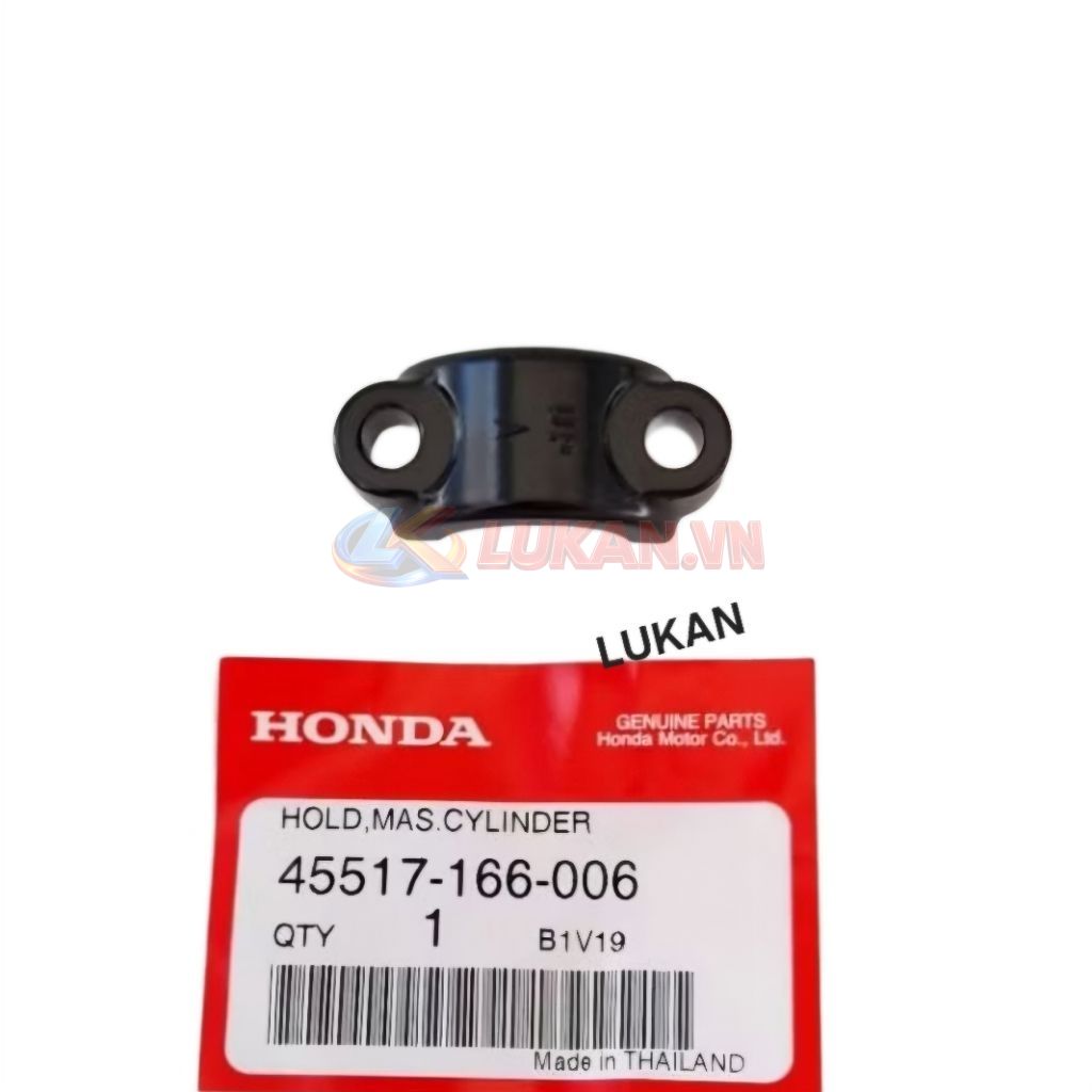 Nắp giữ cùm tay thắng, phanh dầu xe WAVE, FUTURE.... Đen zin 45517-166-006