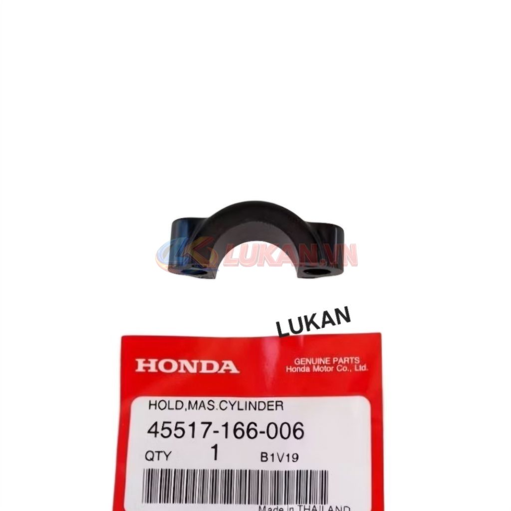 Nắp giữ cùm tay thắng, phanh dầu xe WAVE, FUTURE.... Đen zin 45517-166-006 - Ảnh 2