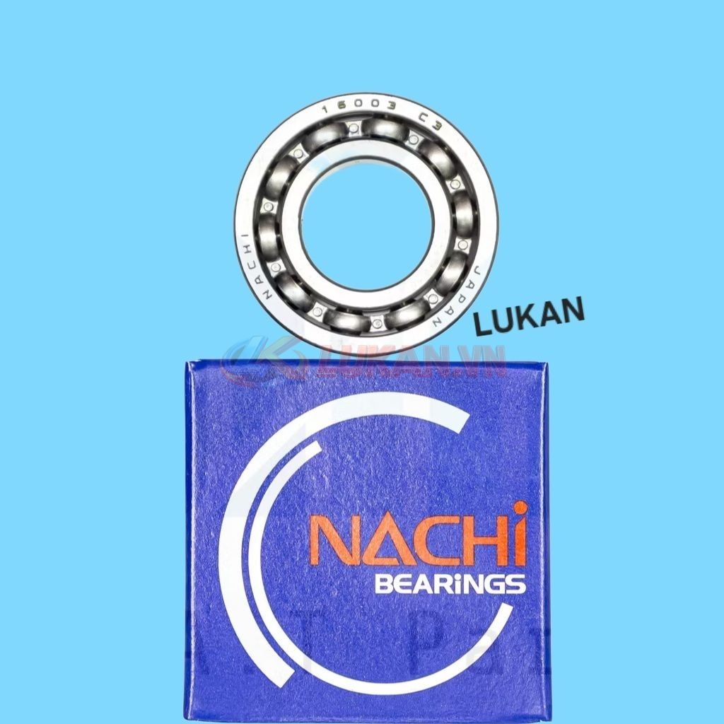 Vòng bi, bạc đạn nồi côn ly hợp FUTURE 2, NEO, MẬP, LED 125.... 6003 NACHI - Ảnh 3