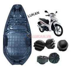 Bộ 5 cao su đệm nhựa đế yên ngồi xe FUTURE MẬP, LED 125....