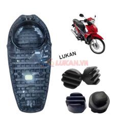 Bộ 4 cao su đệm nhựa đế yên ngồi WAVE S110, RSX, BLADE, A110....