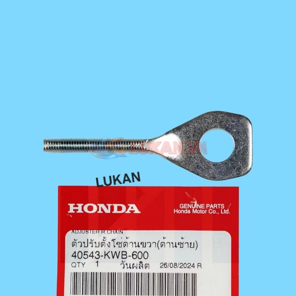 Pass tăng sên, xích bánh sau WAVE S110, RSX, BLADE, A110... zin 40543-KWB-600