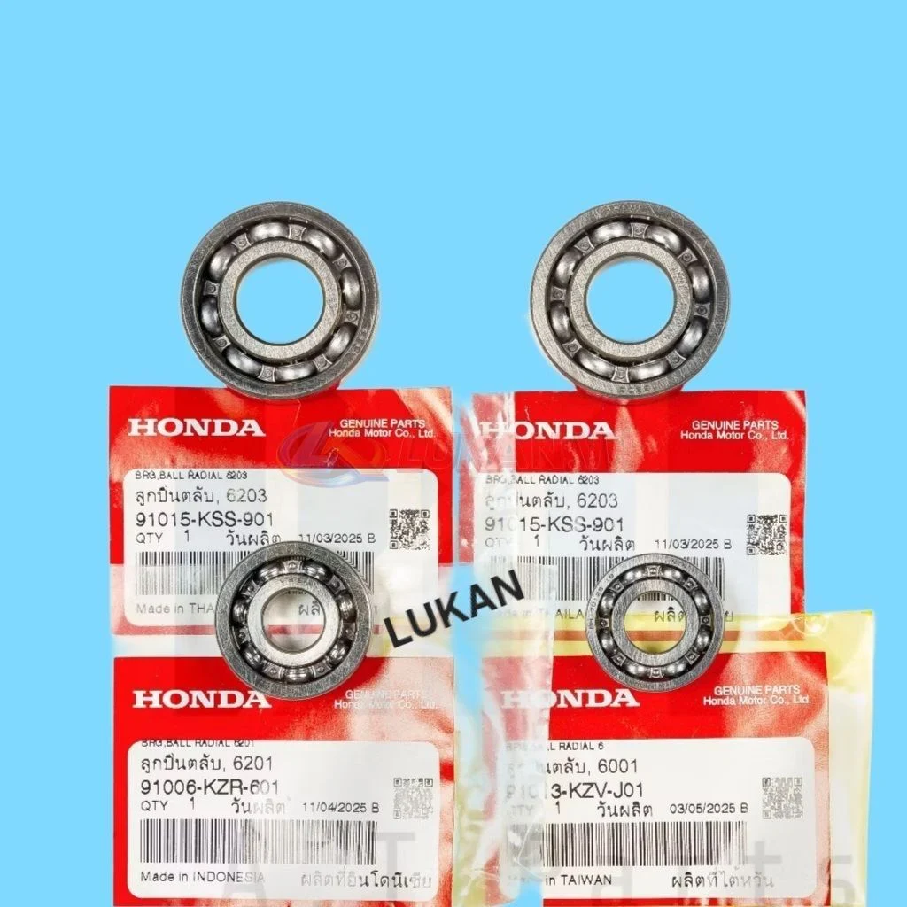 Bộ 4 Vòng bi, bạc đạn nhông số WAVE S110, RSX, BLADE, A110... zin - Ảnh 3
