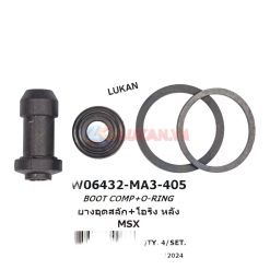 Bộ 4 phốt cao su piston heo dầu, phanh xe MSX 125.... zin 06432-MA3-405