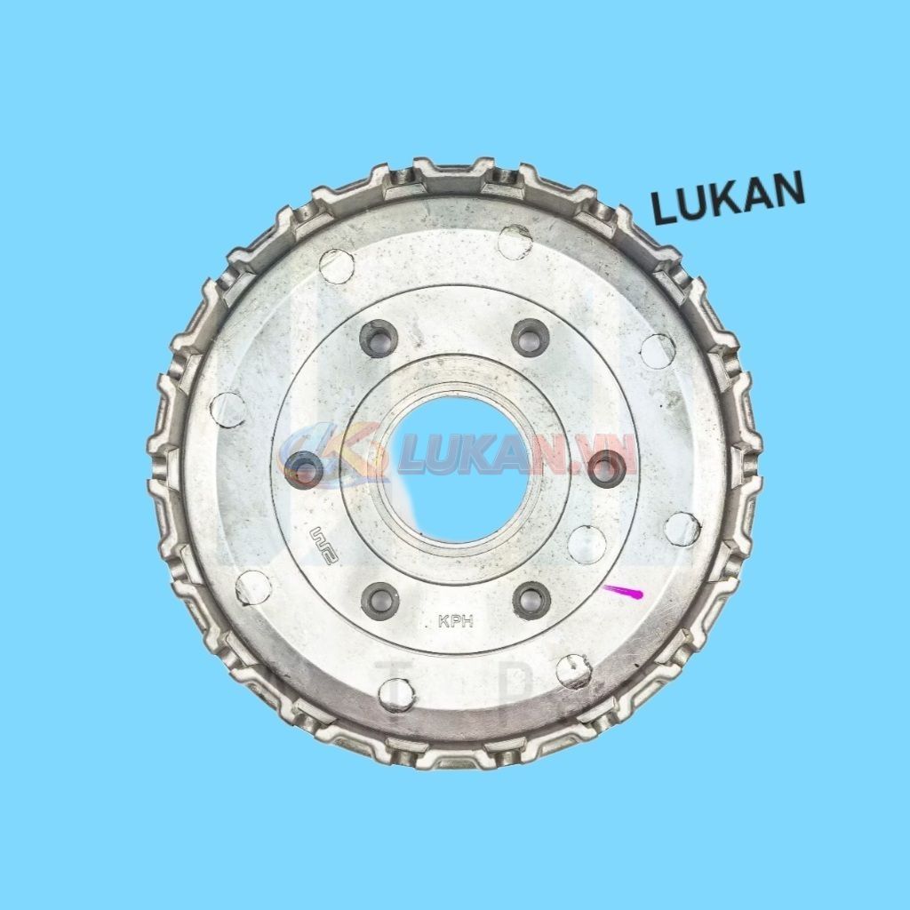 Đế nhôm nồi, chuồng heo côn ly hợp xe FUTURE 2, NEO, X 125.... 22210-KPH-900