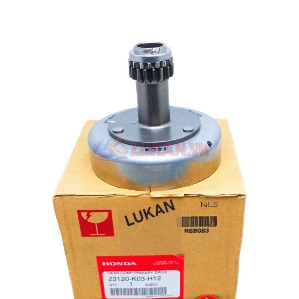 Nhông chuông nồi côn ba càng xe WAVE RSX 2014-2026... zin 23120-K03-H12 - Ảnh 4