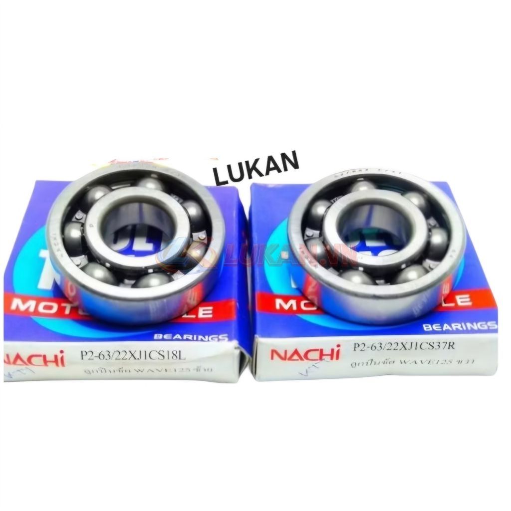 Vòng bi, bạc đạn dên trục khuỷu, biên FUTURE 2, NEO, LED 125... 63/22 NACHI - Ảnh 4
