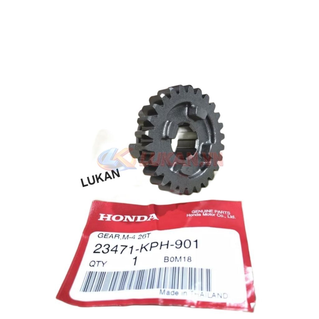 Bánh răng, nhông số 4 cốt nồi FUTURE 2, NEO, MẬP, LED 125... 26T zin 23471-KPH-700 - Ảnh 3