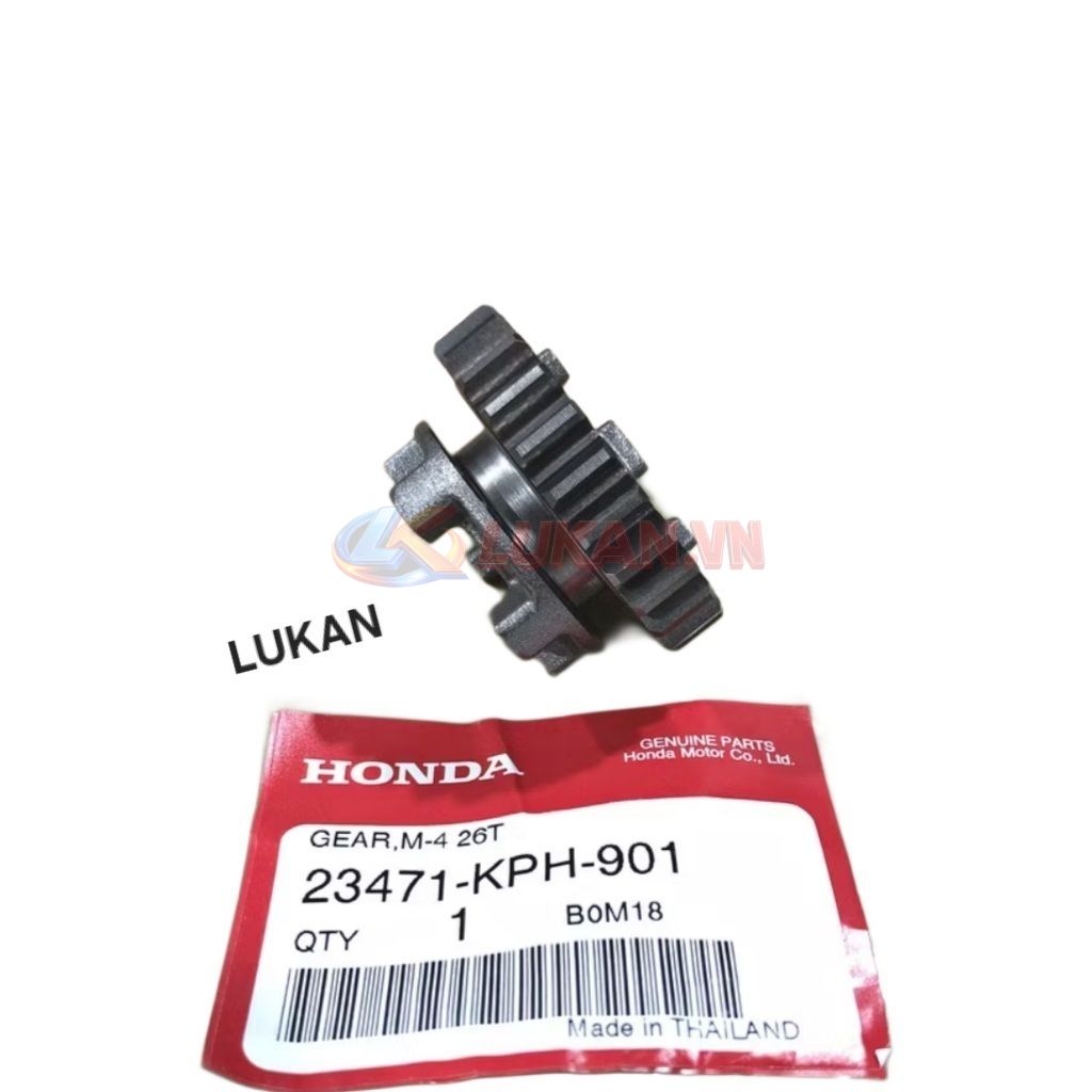 Bánh răng, nhông số 4 cốt nồi FUTURE 2, NEO, MẬP, LED 125... 26T zin 23471-KPH-700 - Ảnh 4