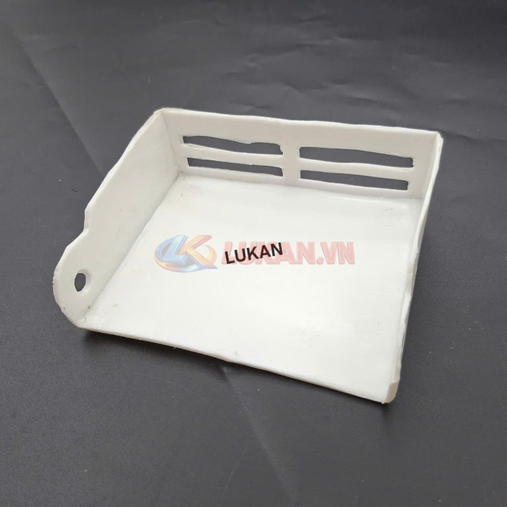 Nắp nhựa trắng, che hộp pô e, lọc gió xe CUB 78, 81... - Ảnh 3