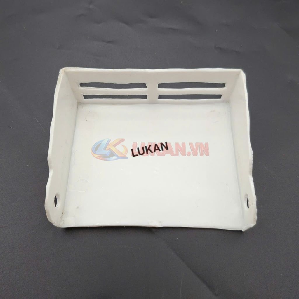 Nắp nhựa trắng, che hộp pô e, lọc gió xe CUB 78, 81... - Ảnh 4