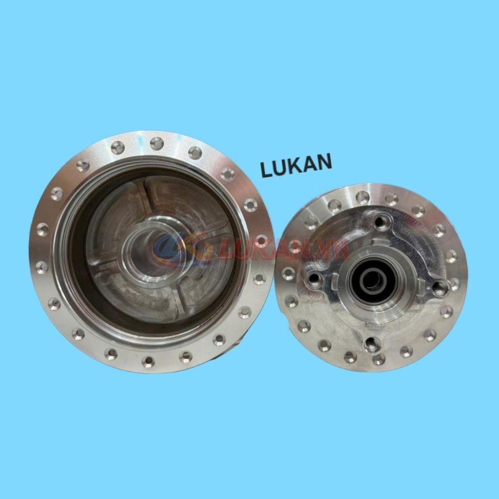 Đùm moay ơ bánh trước sau CNC xe WAVE S110, RSX, FUTURE 125... - Ảnh 2