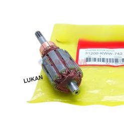 Lõi ruột, củ motor đề khởi động WAVE S110, RSX, BLADE, A110... zin 31200-KWW-742