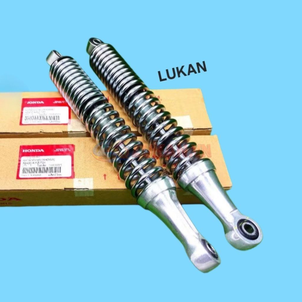 Cặp phuộc nhún, giảm sóc sau xe FUTURE MẬP, LED 125... xi Bạc zin 52400-KYZ-T01 - Ảnh 4