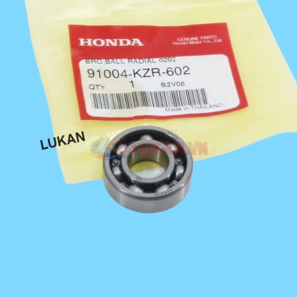 Vòng bi, bạc đạn xe máy.... 6202 zin chính hãng 91004-KZR-602 - Ảnh 2