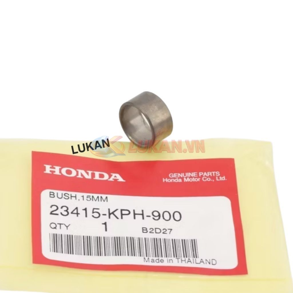 Bạc lót nhông số 1, bánh răng WAVE S110, RSX, BLADE, A110... 15mm zin 23415-KPH-900 - Ảnh 3
