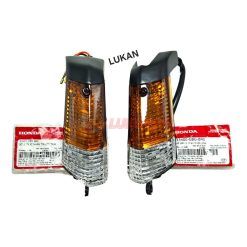 Cặp đèn xi nhan trước xe SUPER DREAM Việt zin Honda 33450-GBG-B40, 33400-GBG-B40