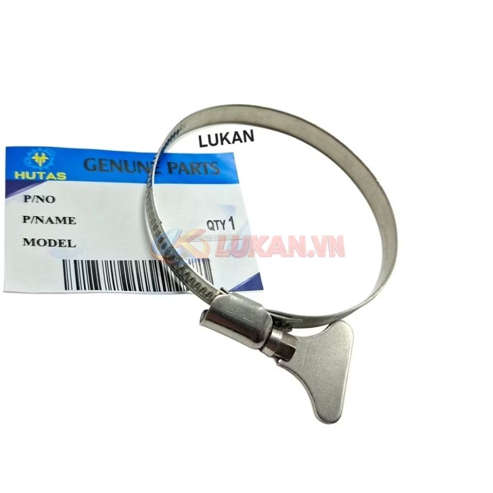 Vòng đai xiết co gió inox có tay vặn DREAM, WAVE... - Ảnh 4