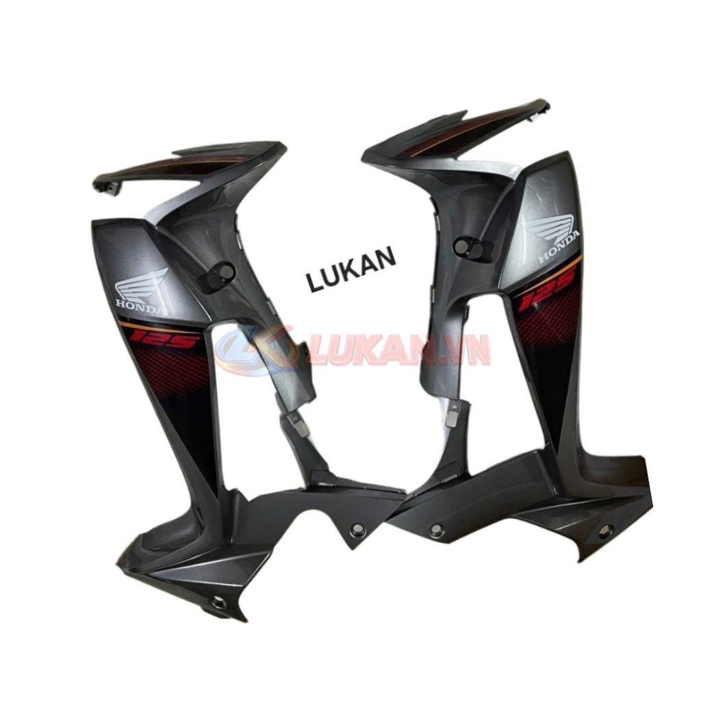 Cặp nhựa bững cánh yếm ngoài xe FUTURE X 125.... Xám zin chính hãng - Ảnh 2