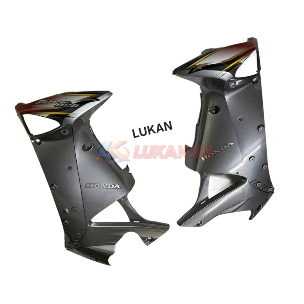 Cặp nhựa bửng cánh yếm trong xe FUTURE NEO 125... Xám zin chính hãng - Ảnh 2