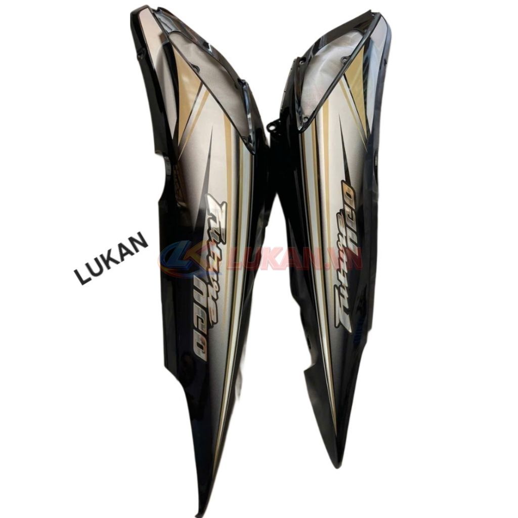 Cặp nhựa ốp sườn xe FUTURE NEO 125... Đen zin chính hãng