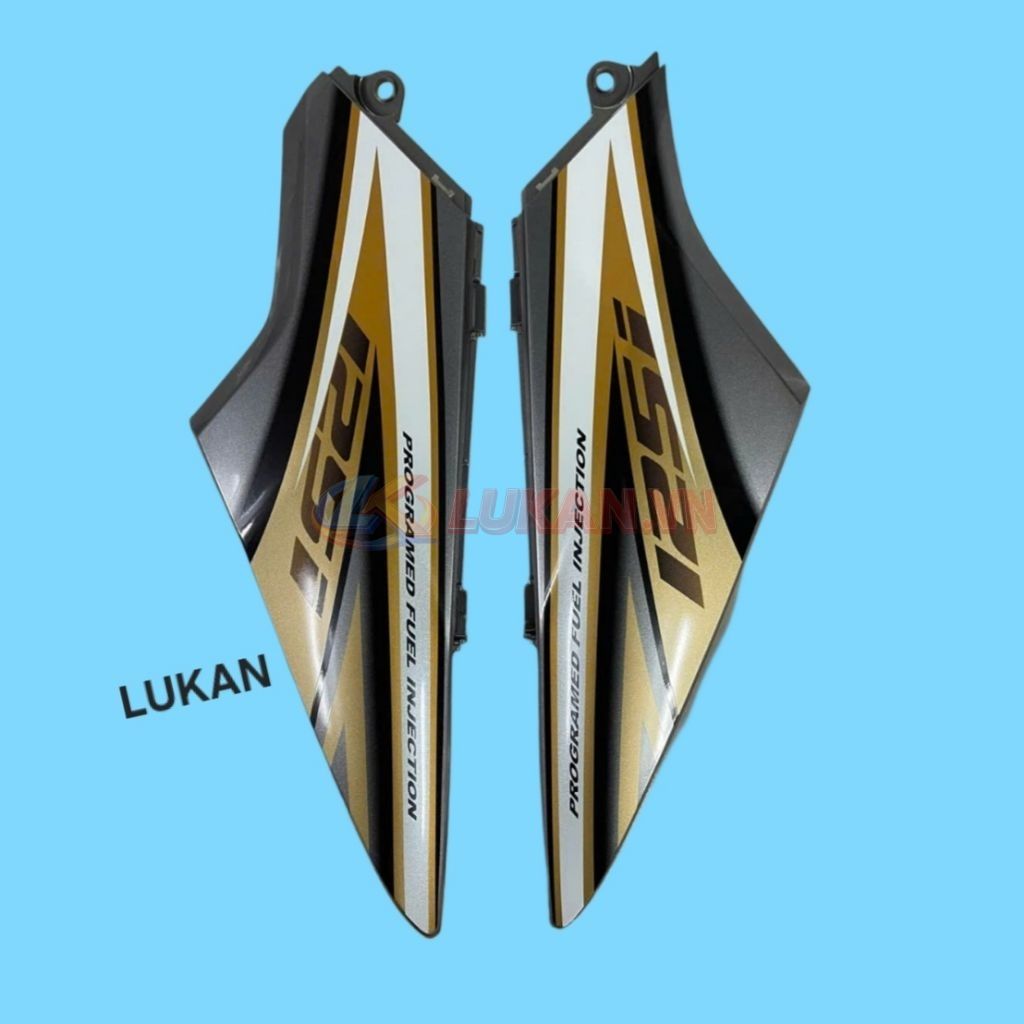 Cặp nhựa ốp bụng, cốp dưới xe FUTURE NEO 125... Xám zin chính hãng - Ảnh 2