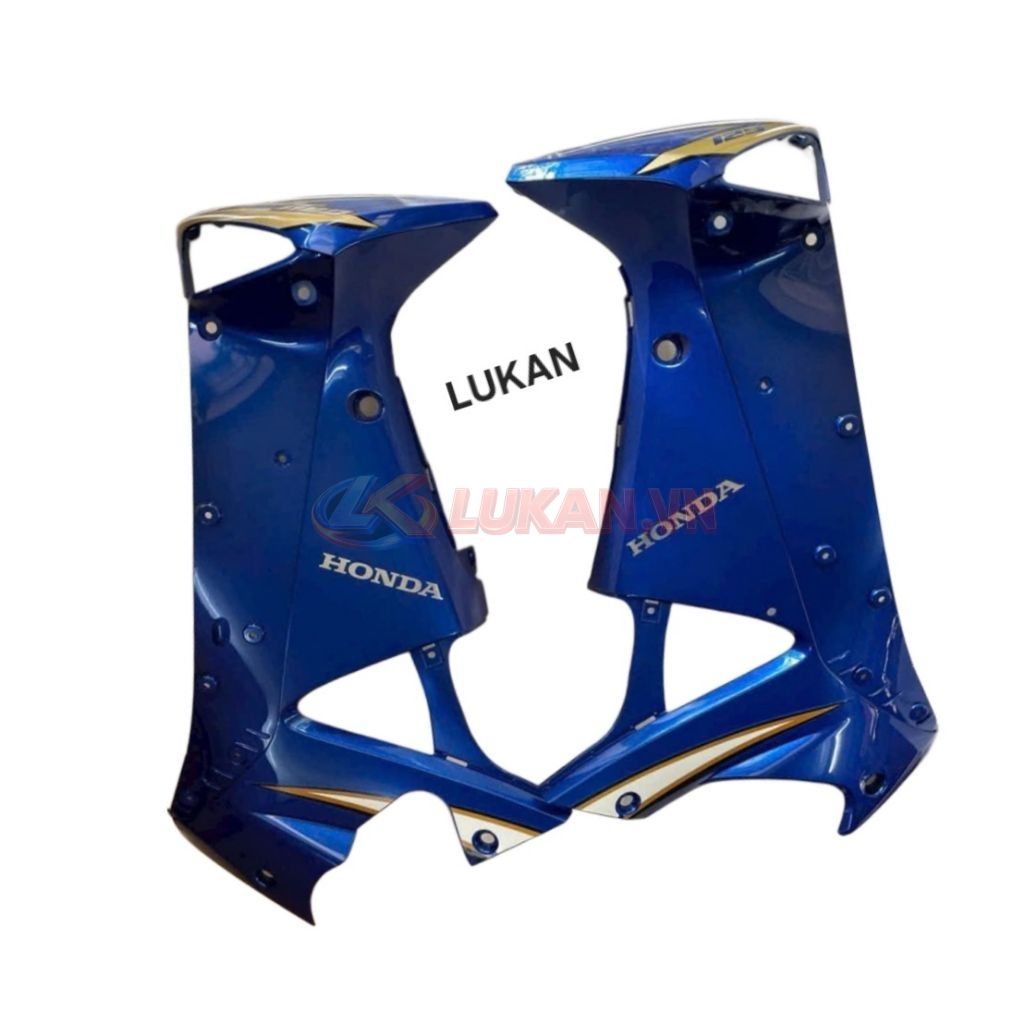 Cặp nhựa bửng cánh yếm trong xe FUTURE NEO 125... Xanh zin chính hãng - Ảnh 2
