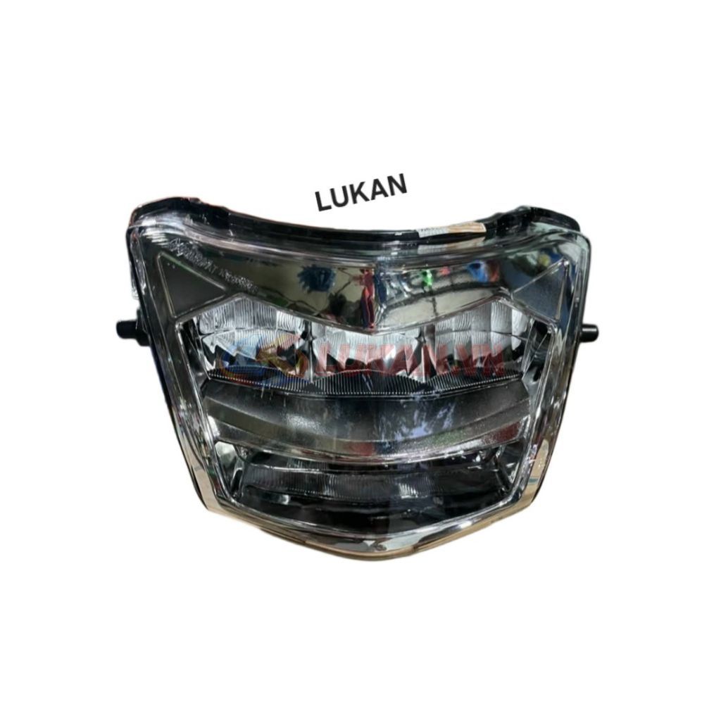 Pha chóa đèn trước led 2 tầng ZHIPAT xe WAVE A, RS, S100, RSX, FUTURE X 125... chính hãng - Ảnh 3