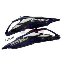 Cặp nhựa ốp thân sườn xe FUTURE NEO 125... Xanh cánh chim zin