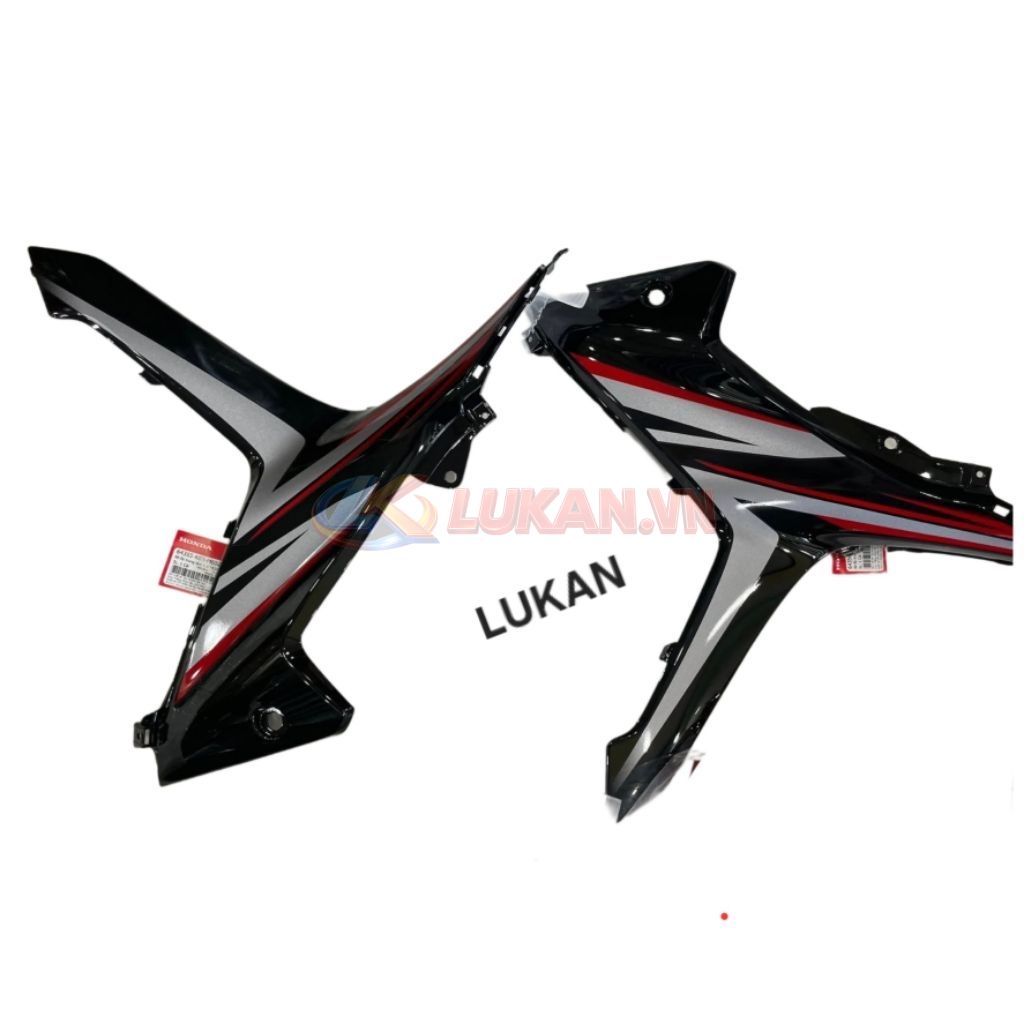 Cặp nhựa ốp bụng sườn dưới xe WAVE RSX 2014-2026.... Đen zin