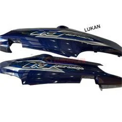 Cặp nhựa ốp thân sườn xe WAVE A, ALPHA 110.... Xanh mực zin