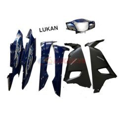 Bộ nhựa dàn áo, võ xe WAVE A, ALPHA 110.... Xanh mực zin chính hãng
