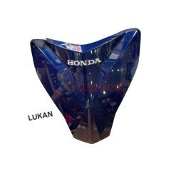 Nhựa ốp mặt nạ trước xe WAVE A, ALPHA 110... Xanh mực zin