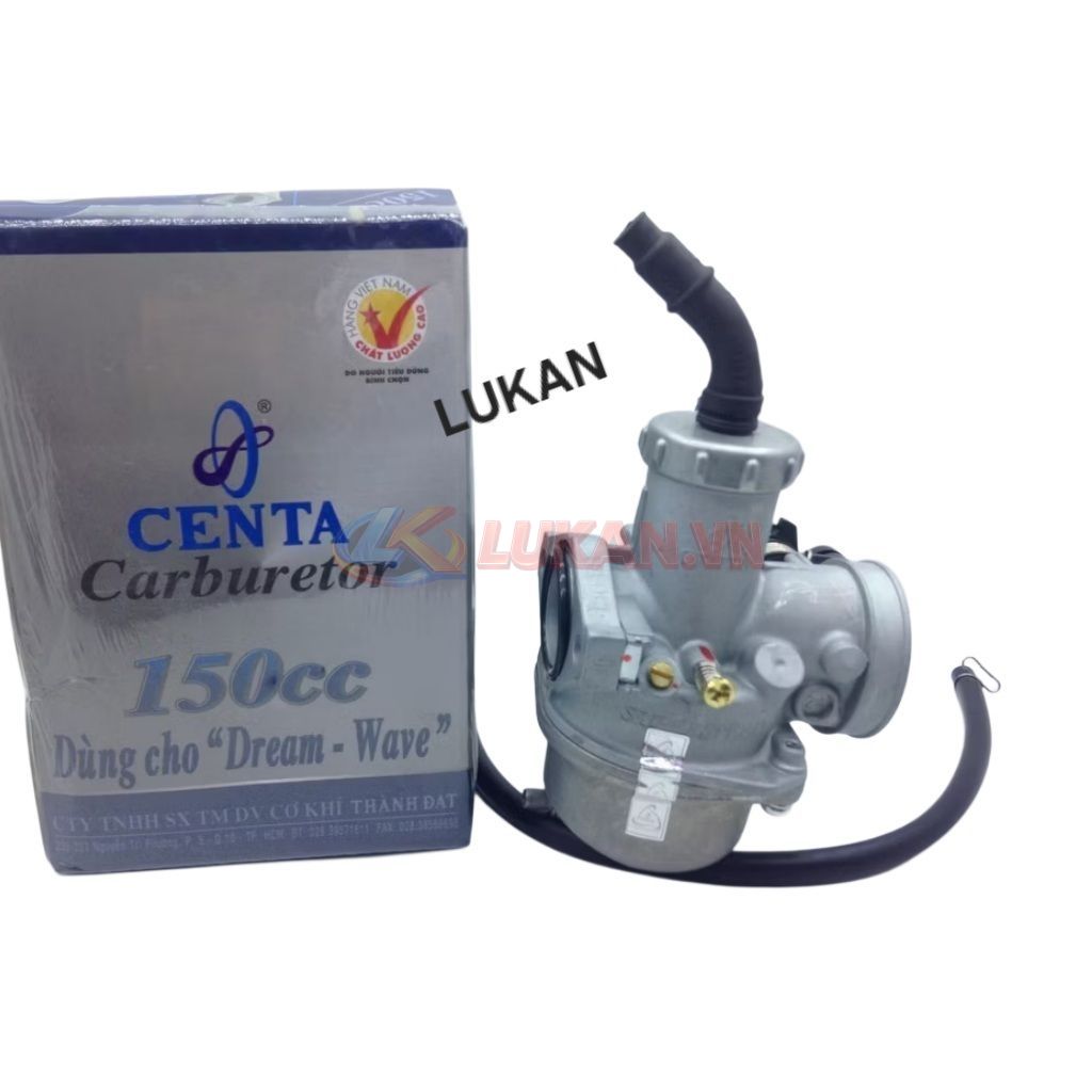 Bình xăng con Centa, chế hòa khí 150cc xe DREAM, WAVE, FUTURE.... - Ảnh 5