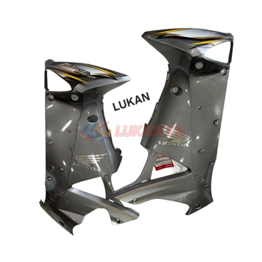Cặp nhựa bửng cánh yếm trong xe FUTURE NEO 125... Xám zin chính hãng - Ảnh 5