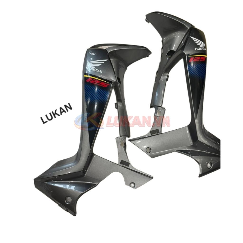 Cặp nhựa bững cánh yếm ngoài xe FUTURE X 125.... Xám zin chính hãng - Ảnh 4