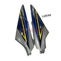 Cặp cốp, nhựa ốp sườn dưới xe FUTURE X 125.... Xám Xanh zin